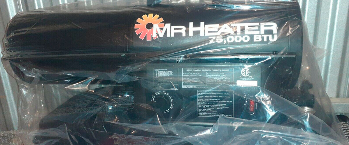 Mr. Heater MH75KTR unpacking