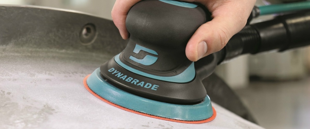 Use random orbital sander for car polishing