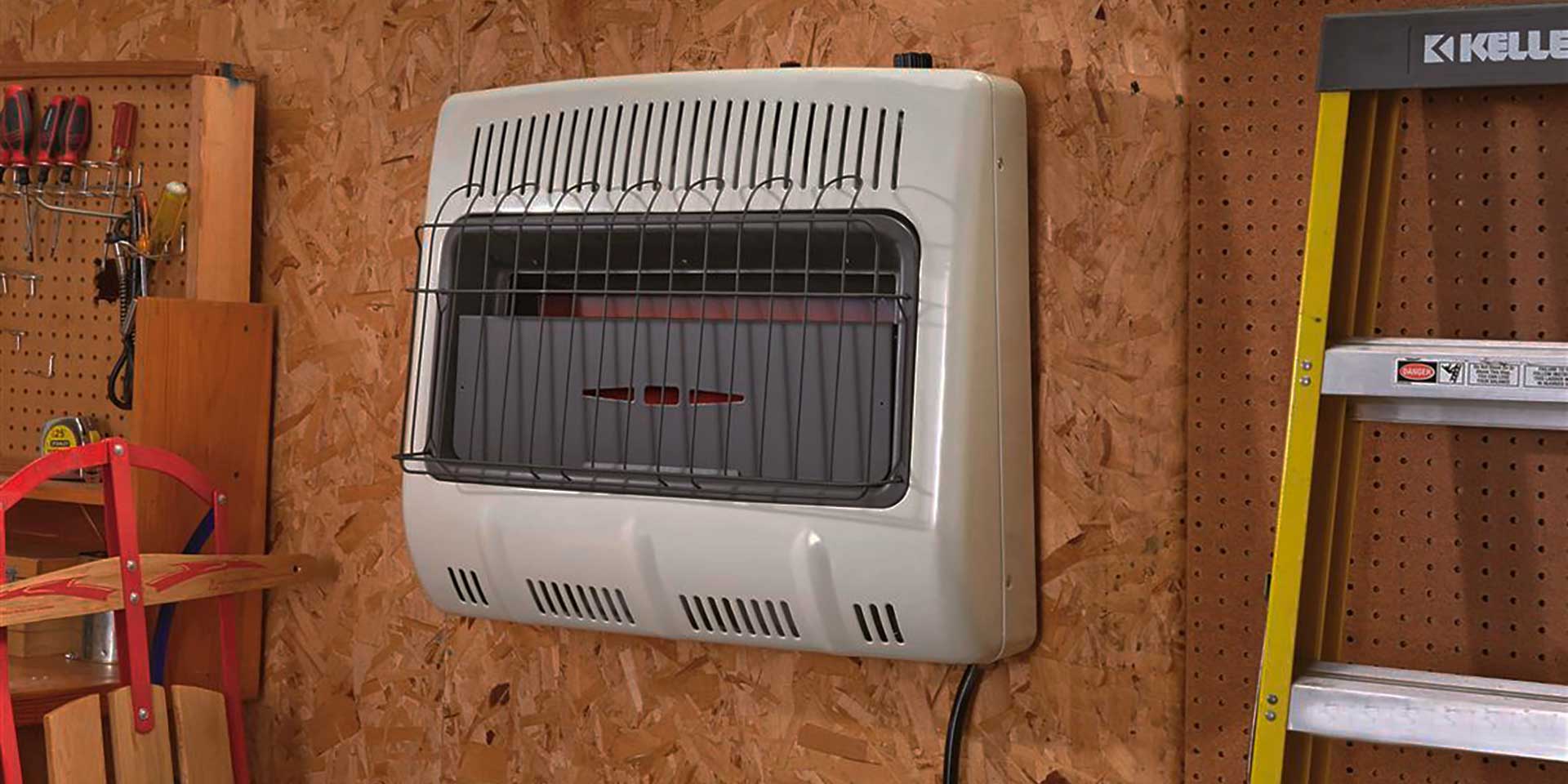 ventless heater in garage
