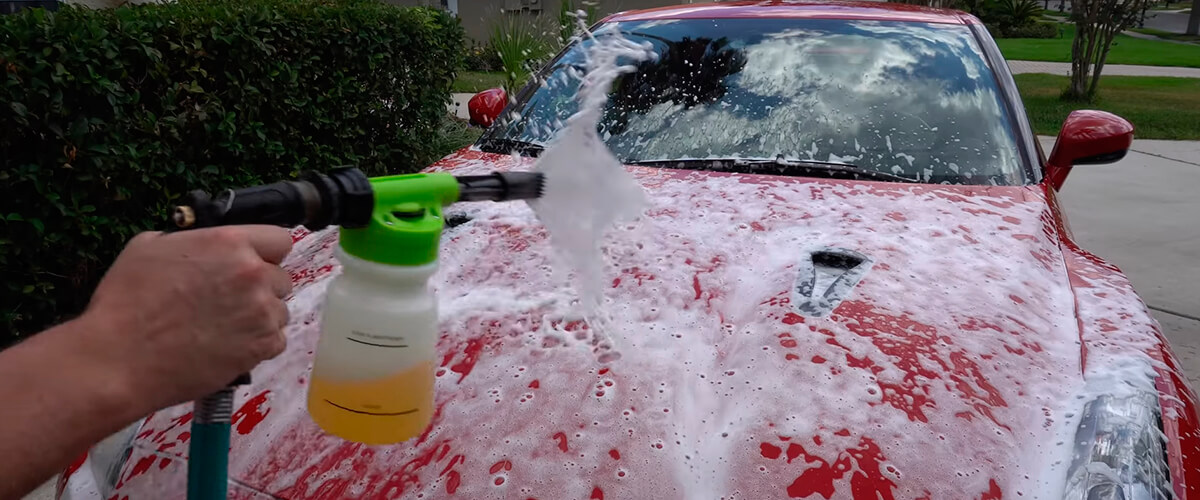 how i tested foam guns without pressure washer