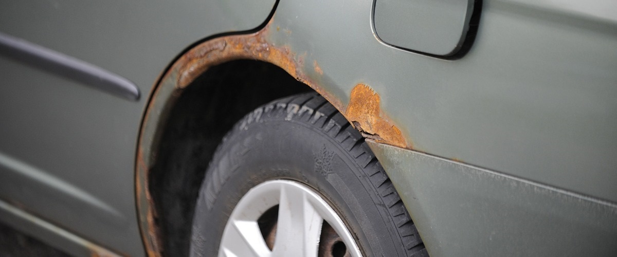 Rust on the car