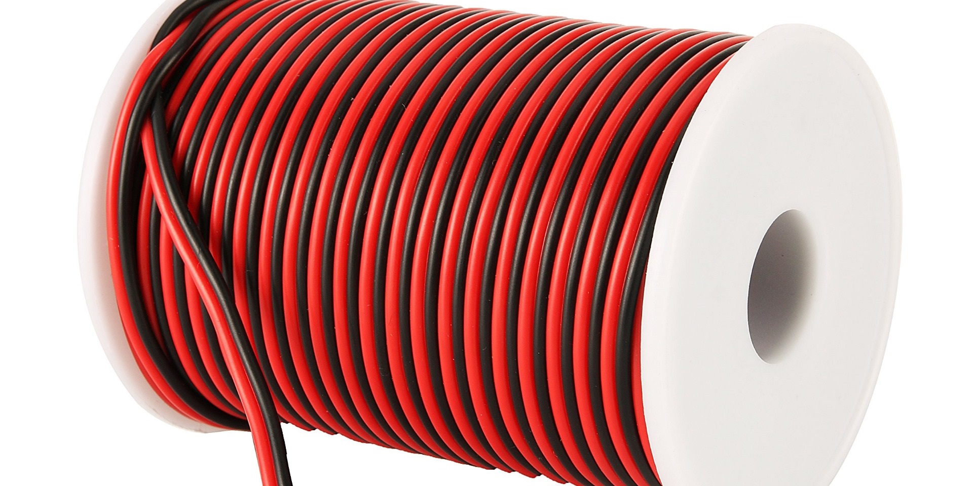 Black and red line wire